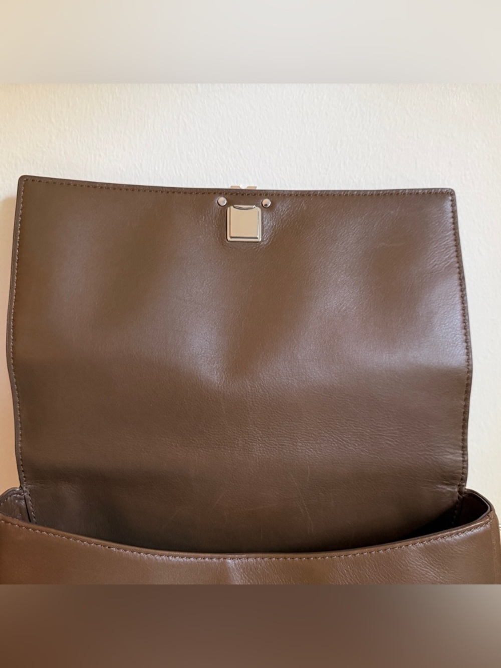 Tory Burch Charlie Shoulder Bag Medium - Malt Brown - Picture 10 of 14